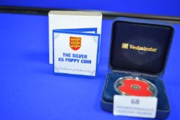 Westminster British Legion £5 Silver Proof Commemo