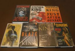 Seven Steven King Hardback Novels