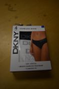 * Pack of DKNY Seamless Bikini Briefs Size: L