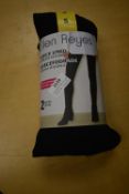 *Ellen Reynes Fleece Lined Seamless Leggings 2pk Size: S