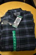 *Grayers Heritage Flannels Checked Shirt in Blue & Green Size: XL