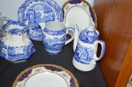 Copeland Spode Italian Pattern Blue & White Ware e