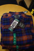 *Grayers Heritage Flannels Checked Shirt in Terracotta/Blue Size: XL