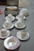 Wedgwood and Royal Doulton Tea Cups, Bowls, etc.