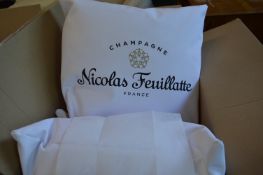 Three Champagne Cushions