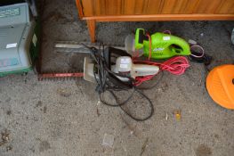 Two Electric Hedge Trimmers