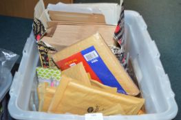 Stationery Including Padded and Photograph Envelop