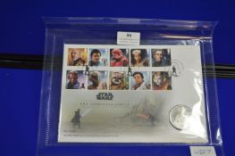 Star Wars Skywalker Family Royal Mail First Day Co