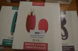 Three Svakom Adult Vibrating Massagers (0ver 18's only)