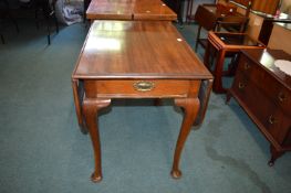 Victorian Mahogany Drop Leaf Table on cabriole Leg