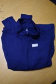 *Mondetta Lady’s Full Zip Top in Blue Size: L