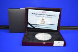 Red Arrows 2016 Silver 5oz Commemorative Coin