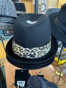 Three Hawkins Gent's Black Hats (one size)