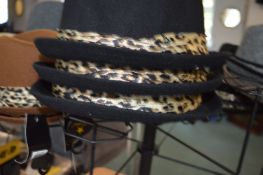 Three Hawkins Gent's Hats (one size)