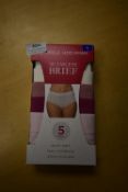 *Pack of Carole Hochman Seamless Briefs Size: L