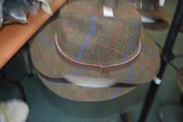 Two Hawkins Tweed Hats Sizes: 58 and 60