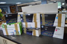 Assorted LaserJet Printer Cartridges