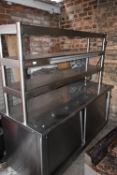 Victor Hot Cupboard with Three Tier Heated Shelves