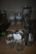 ~24 Dunbar Pint and Half Pint Glasses