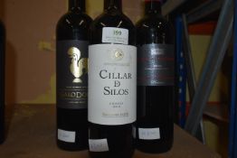 Three Bottles of Red Wine