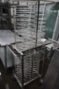 Two Tier Platter Trolley 85x50cm x 165cm high