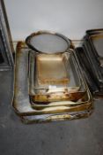 Quantity of Assorted Baking Trays