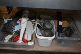 Mixed Lot Including Hand Mixer, Scales, Extensions