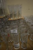36 Peroni Half Pint Glasses