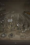 Quantity of Assorted Glasses