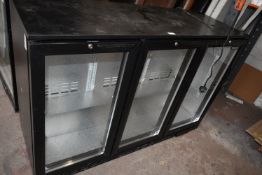 Blizzard Undercounter Three Door Drinks Chiller