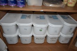 Contents of Shelf to Include Cranberry, Caramel Chocolate, Apricot, etc.