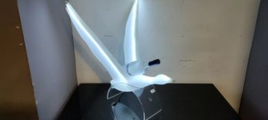 Illuminated Grey Goose Sign with Display Bottle