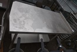 Stainless Steel Preparation Table with Undershelf
