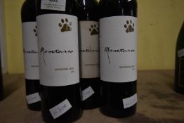 Four Bottles of Red Wine