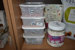 Fried Raspberry Fudge, Chocolate, Marshmallows, etc.