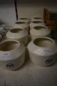 8 Coconut Ceramic Cups
