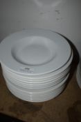 Twelve White Platters