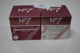 No. 07 Restore & Renew Night Cream 50ml and Day Cream 50ml