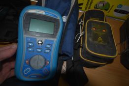 Euro Test Combo Function Tester RCD, and a Martindale Electric Proving Unit PD440