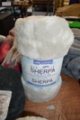 *Life Comfort Reversable Sherpa Throw