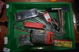 Quantity of Various Drill Bits (tray not included)