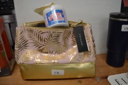 *Tahari Toiletry Bag plus Magic Skin Cream