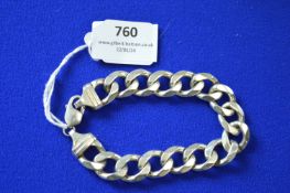 Sterling Silver Chain Bracelet 64.5g