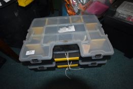 Stanley Double Partitioned Organiser Tray and Contents