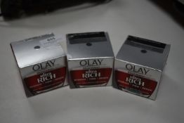 Three Olay Ultra Rich Day Cream 50ml
