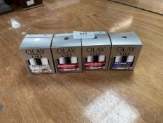 Four Olay 15ml Eye Creams (1x Collagen Eye Cream, 2x Niacinamide + Vitamin E, 1x Retinol Night Eye