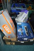 Electricals Including Vax Mini Vacuum Cleaner, etc