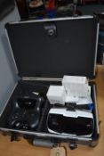 Parrot Drone Controller and Headset in Case