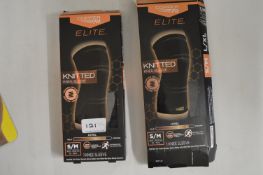 *Two Elite Knee Sleeves Size: S-M
