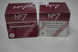 No. 07 Restore & Renew Night Cream 50ml and Day Cream 50ml